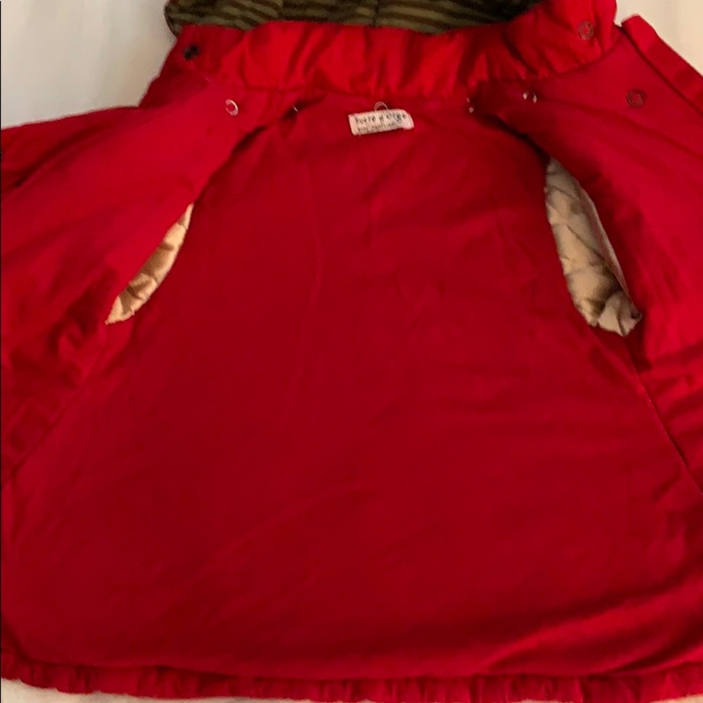 Adorable Red Winter/fall Coat - Picture 5 of 8